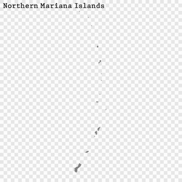 illustrazioni stock, clip art, cartoni animati e icone di tendenza di d- 1/2 - mariana islands