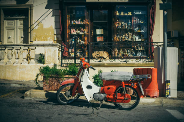 istock Narrow streets of old town 1143699115