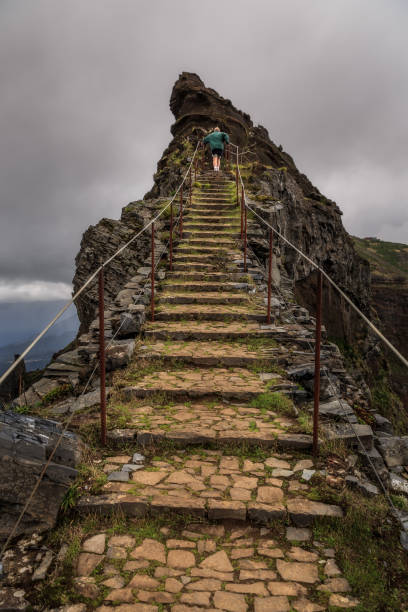 istock Stairs to the peak 1143703616