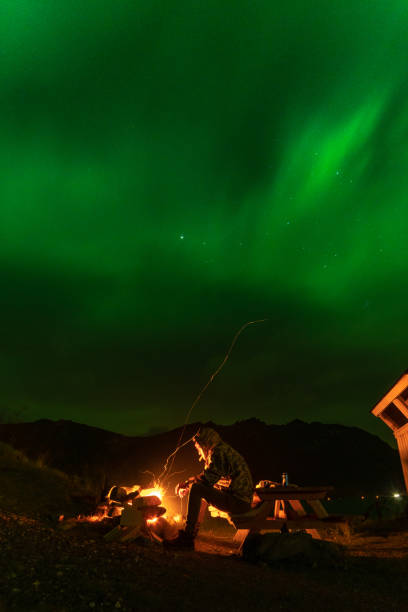 istock Majestic northern lights 1143710873