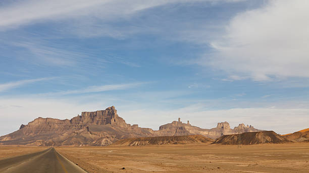 istock Desert Highway, Akakus (Acacus) Mountains, Sahara, Libya 114372346