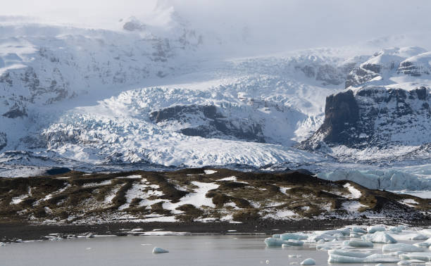istock Beautiful glacier in winter 1143726245