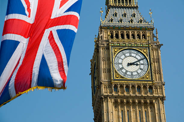 istock Union Flag and Big Ben 114372717