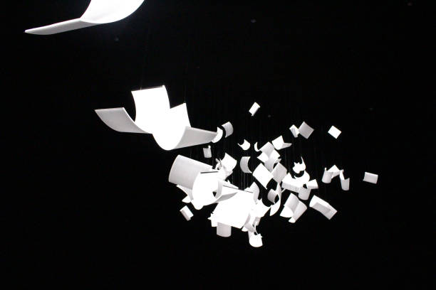 istock light art show, paper art 1143728406