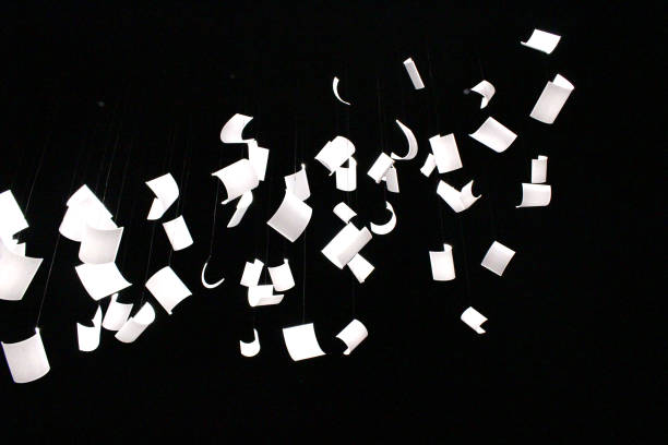 istock light art show, paper art 1143728407