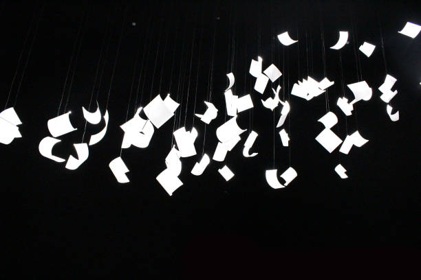 istock light art show, paper art 1143728416