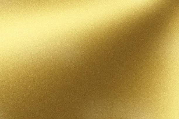 istock Abstract texture background, sparkle gold metal wall 1143730700