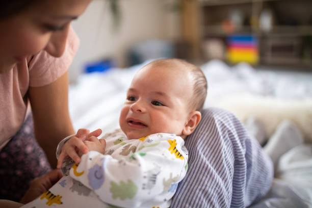 istock Mother and baby boy 1143730813