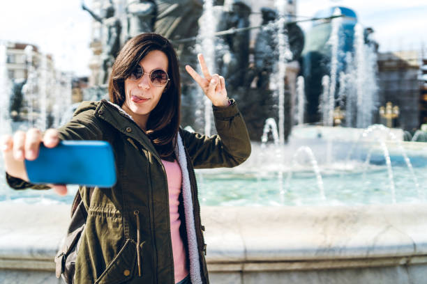 istock Selfies in Skopje, North Macedonia 1143731925