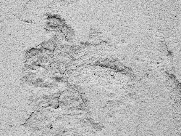 istock Beautiful gradient background banner for text - unusual and beautiful texture of plaster or concrete wall with cracks. 1143732169