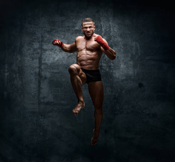 istock Mixed Martial Arts Fighter, MMA 1143734178