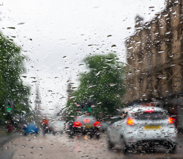 istock British traffic seen through a rainy windscreen 1143735482