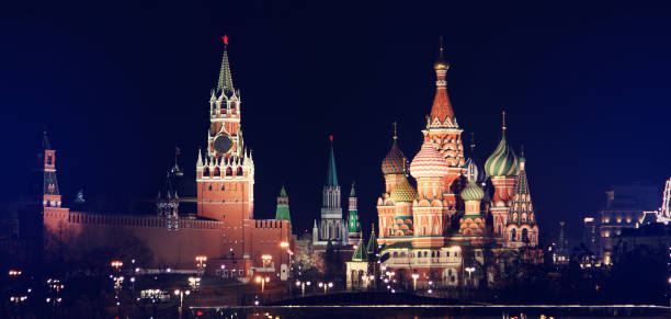 istock St.Basil Cathedral and Moscow Kremlin 1143735584