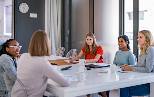 istock Multi-ethnic business partners in meeting 1143735700