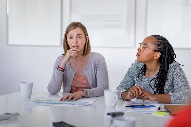 istock Businesswomen planning in board room 1143735734