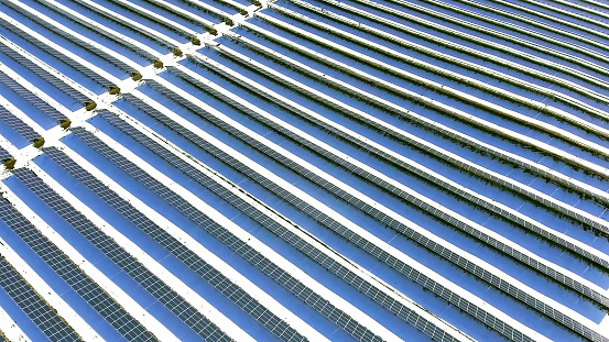 Solar Panel, Snow, Rooftop, Solar Energy, Solar Power Station
