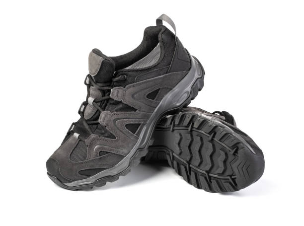 istock black sport shoes 1143744991