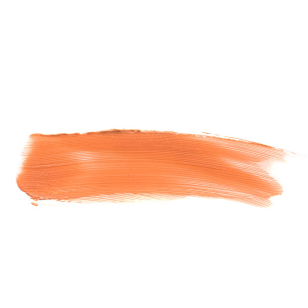 istock Make-up foundation bb-cream smudge powder creamy white isolated background. 1143756088