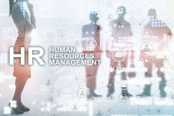 istock Human resource management, HR, Team Building and recruitment concept on blurred background 1143756518
