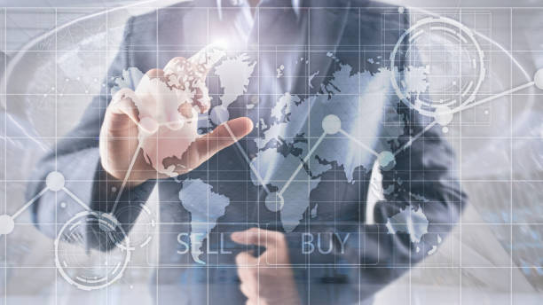 istock Forex Trading Investment Financial Chart Graphs. Business and technology concept. 1143757112