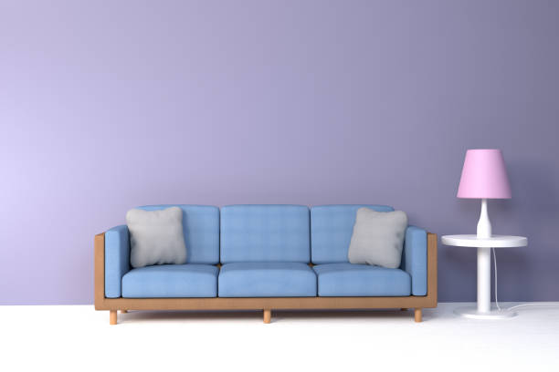 istock Sofa and Chair fabric leather in white background for use in graphics, photo editing, sofas, various colors, red, black, green and other colors. White background is easy to edit for interior decoratio - Illustration 1143761191