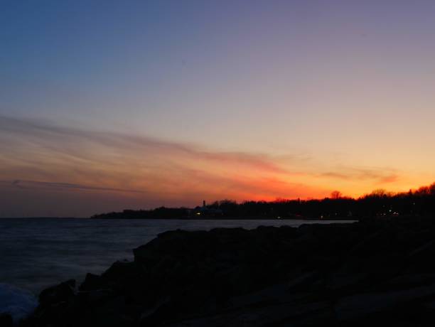istock Sunset over Lake Ontario in Kingston 1143770013