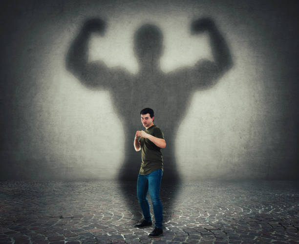 istock Self defense, inner strength and motivation concept 1143771477
