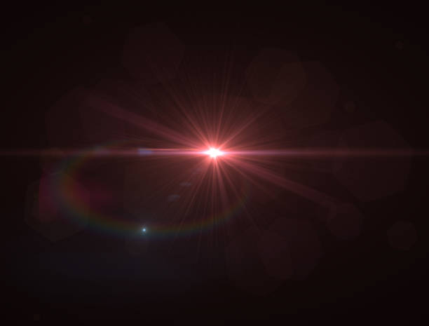 istock Purple  magenta lens flare 1143776265