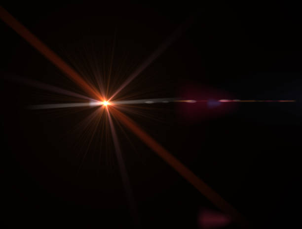 istock Purple magenta lens flare 1143776267