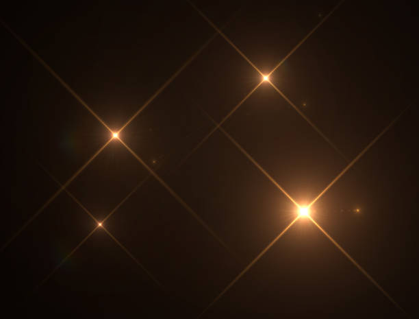 istock Gold warm color bright lens flare 1143776285