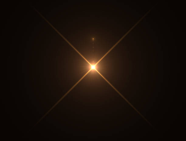 Gold warm color bright lens flare Gold warm color bright lens flare flashes leak for transitions on black background sun sparkle stock pictures, royalty-free photos & images