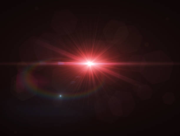 istock Purple magenta lens flare 1143776316
