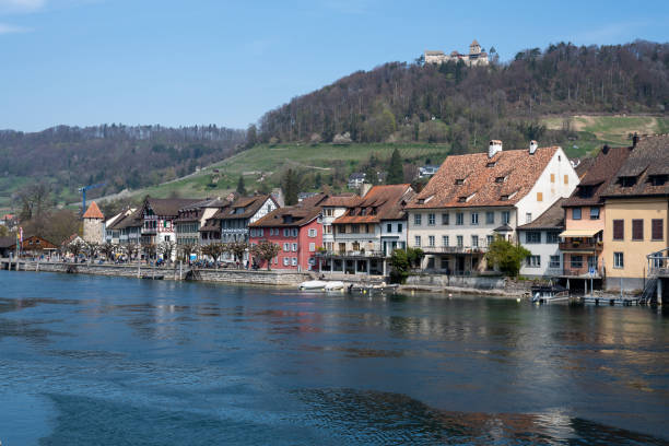 istock Stone on the Rhine town 1143783891