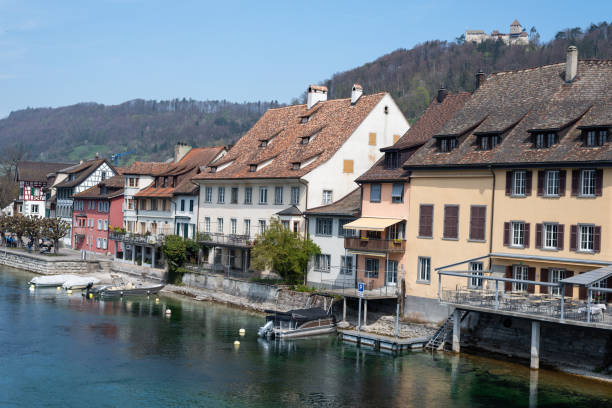 istock Stone on the Rhine town 1143783893