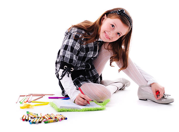 istock Girl are painting 114378487