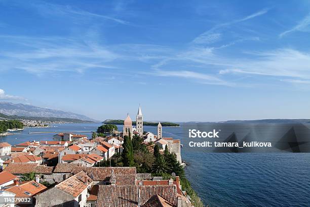 Croatia Rab Island And Town Stock Photo - Download Image Now - Blue, Building Exterior, Built Structure