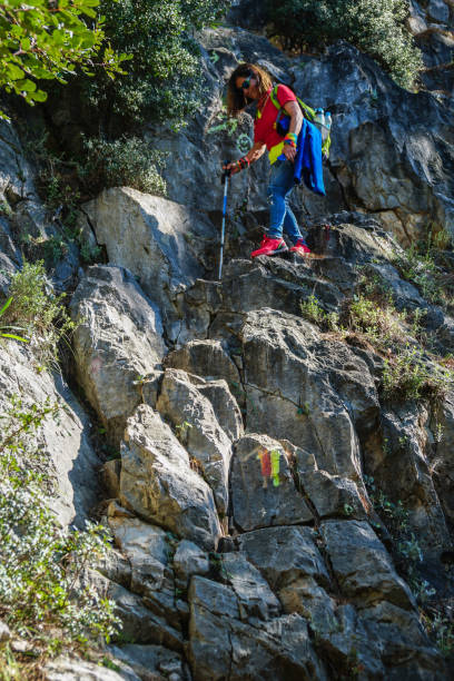 istock Hikers woman. 1143795918