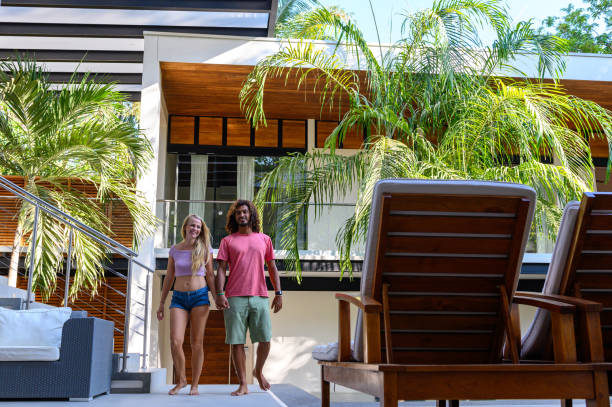 istock Couple enjoying a luxury vacation 1143797238