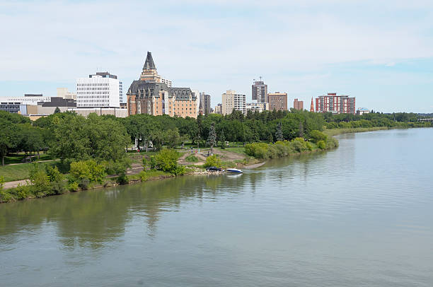 istock South saskatchewan river with an historical building views 114380614