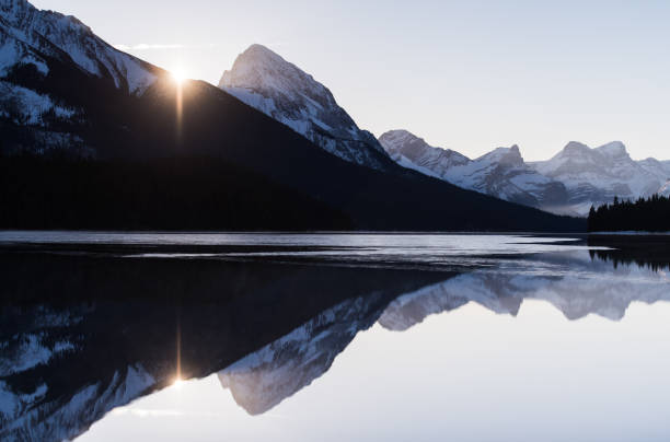 istock Sunset in the mountains 1143813115