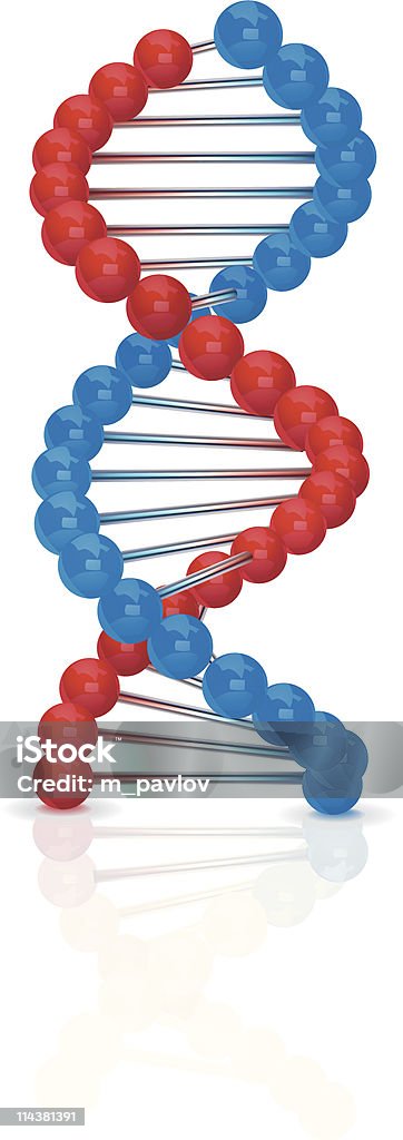 ADN - clipart vectoriel de ADN libre de droits