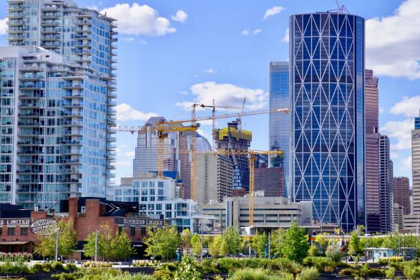 istock construction and cranes in the city 1143816272