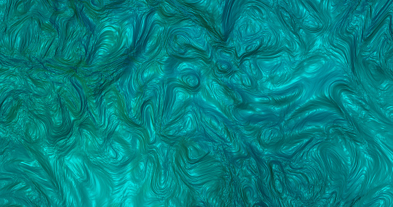 wave and ripple background. 3D render