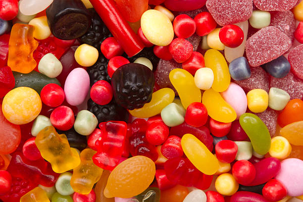 Lot of candies for background  pick and mix stock pictures, royalty-free photos & images