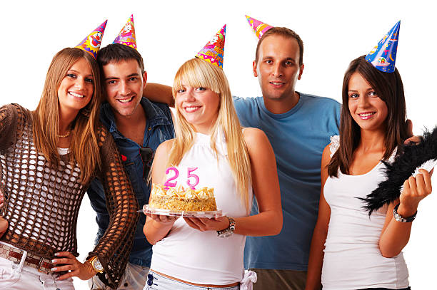 istock Young people on birthday party 114382659