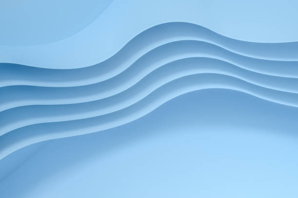 istock 3d rendering curve paper background, tint color background 1143827170