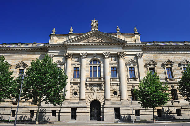 istock Leipzig German Federal Administrative Court Side View Summer 114382797