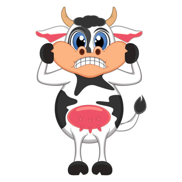 Surprised Cow Illustrations, Royalty-Free Vector Graphics & Clip Art -  iStock