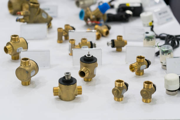 istock Valve and pipe for manufacturing for heavy indutrial grade 1143839491