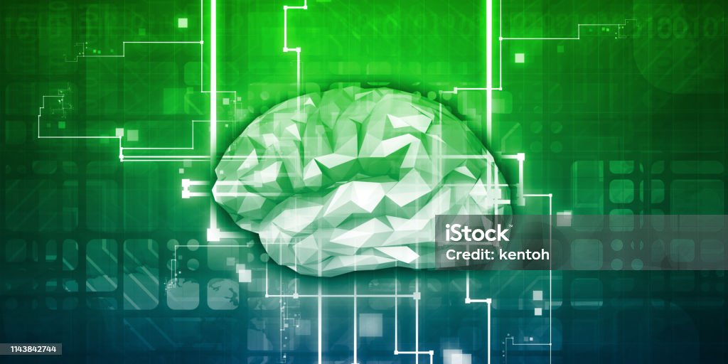 Neural Network Neural Network Science Engineering Technology as Concept Engineering Stock Photo